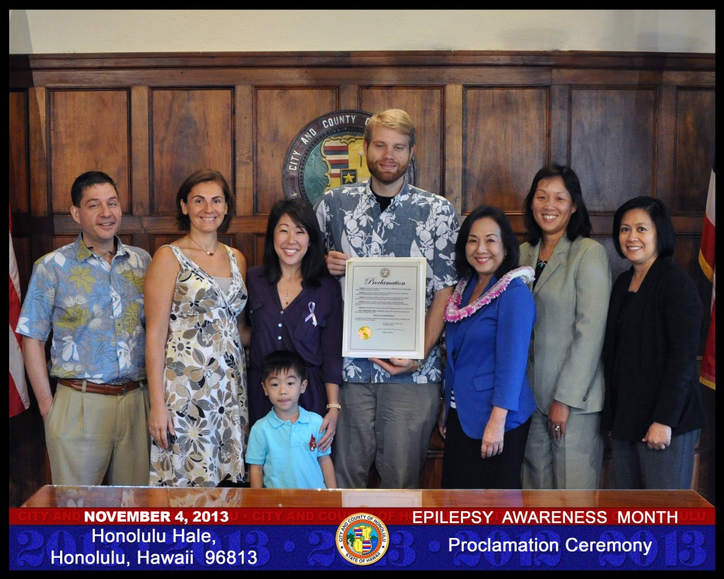 Epilepsy Proclamation Group Photo