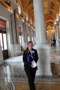 Sydney Baron at the 2015 "Teens Speak Up" Conference in D.C. 